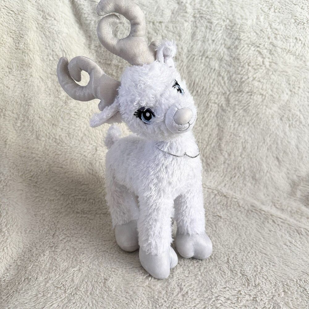 Build A Bear Small Glisten Reindeer 12” Merry Mission Stuffed Animal Toy